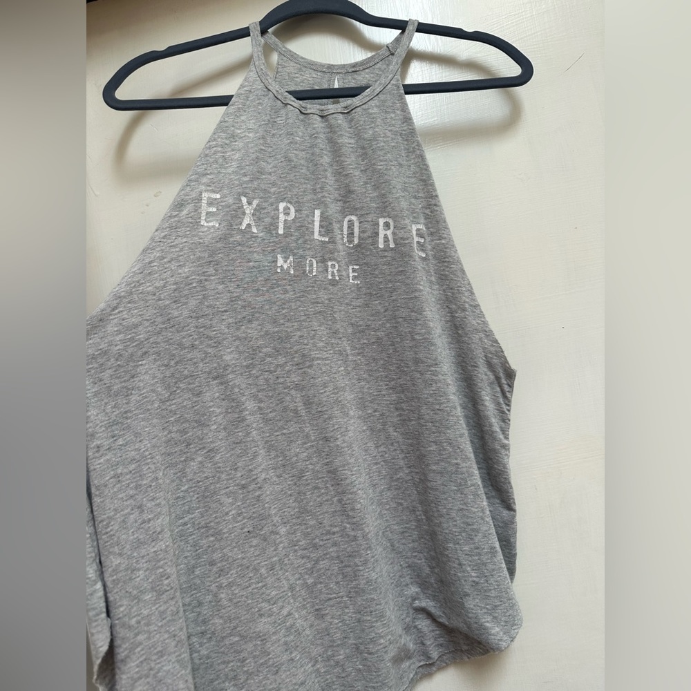 Aerie tank top size small “Explore more” loose fitting